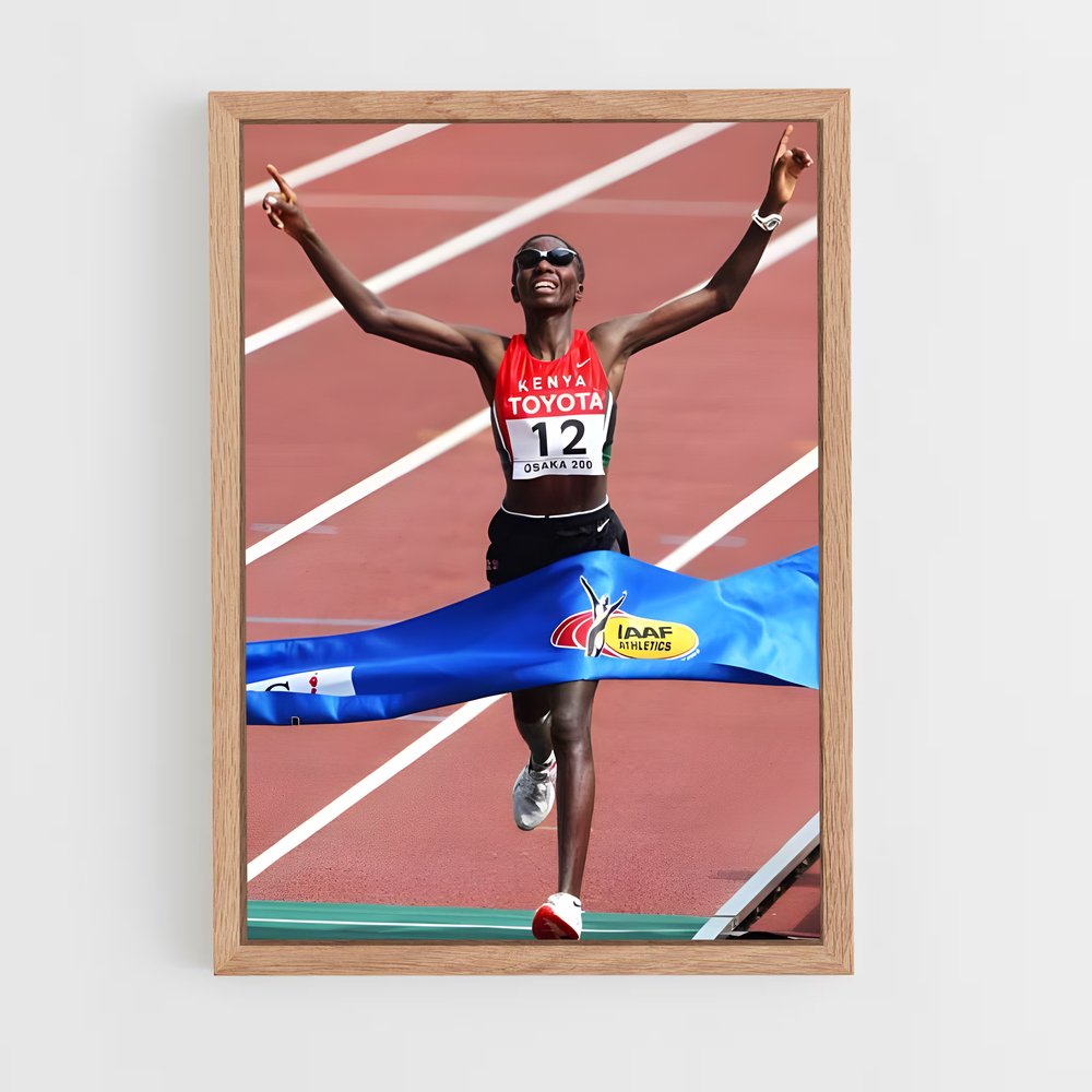 Poster Catherine ndereba – affiche Athlétisme (vue 4)
